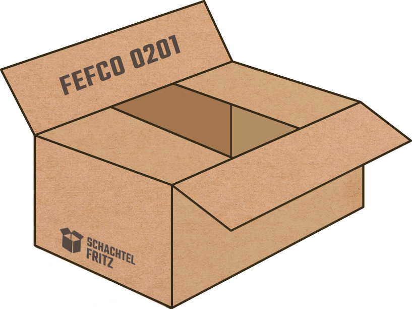 Karton - Fefco 0201 auf Maß