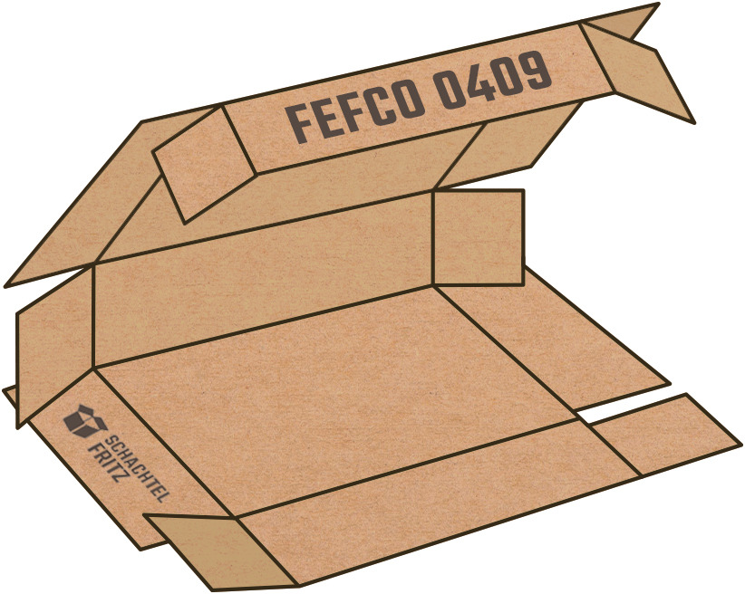 Karton - Fefco 0409 auf Maß